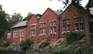 Mossley Drill Hall - Manchester Road Elevation - 1